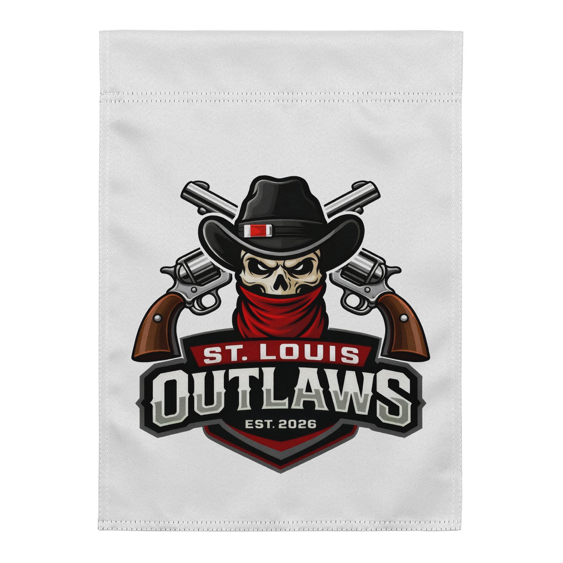 St Louis Outlaw Garden Flag product image (1)