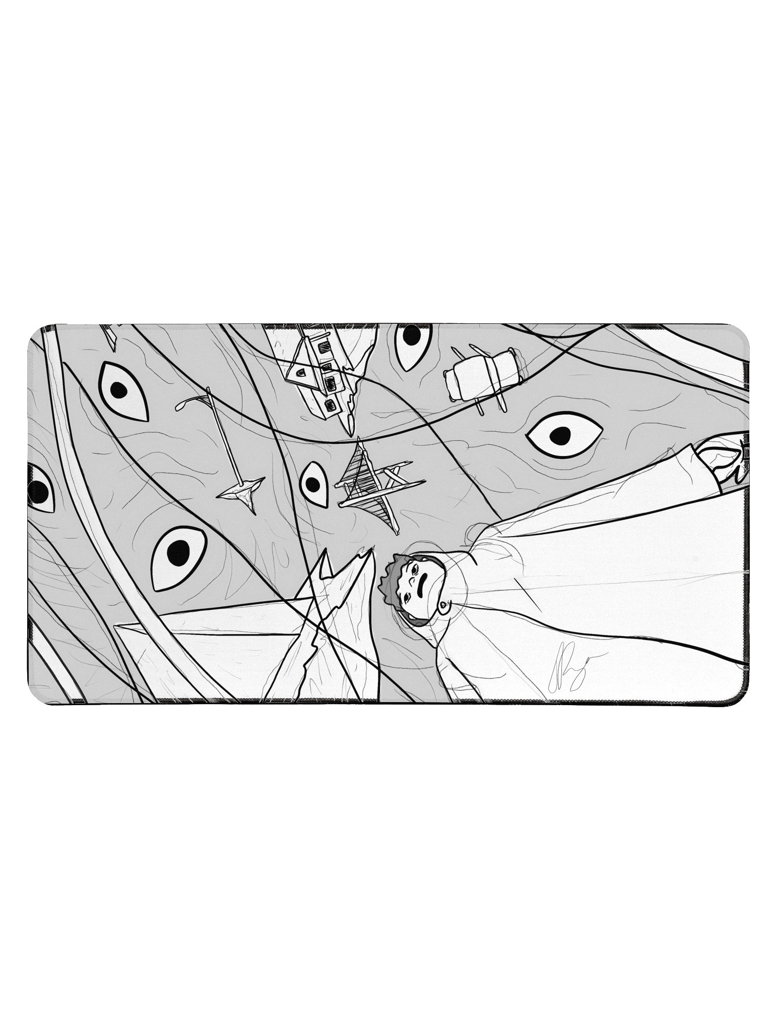 Lost — Desk Mat product image (1)