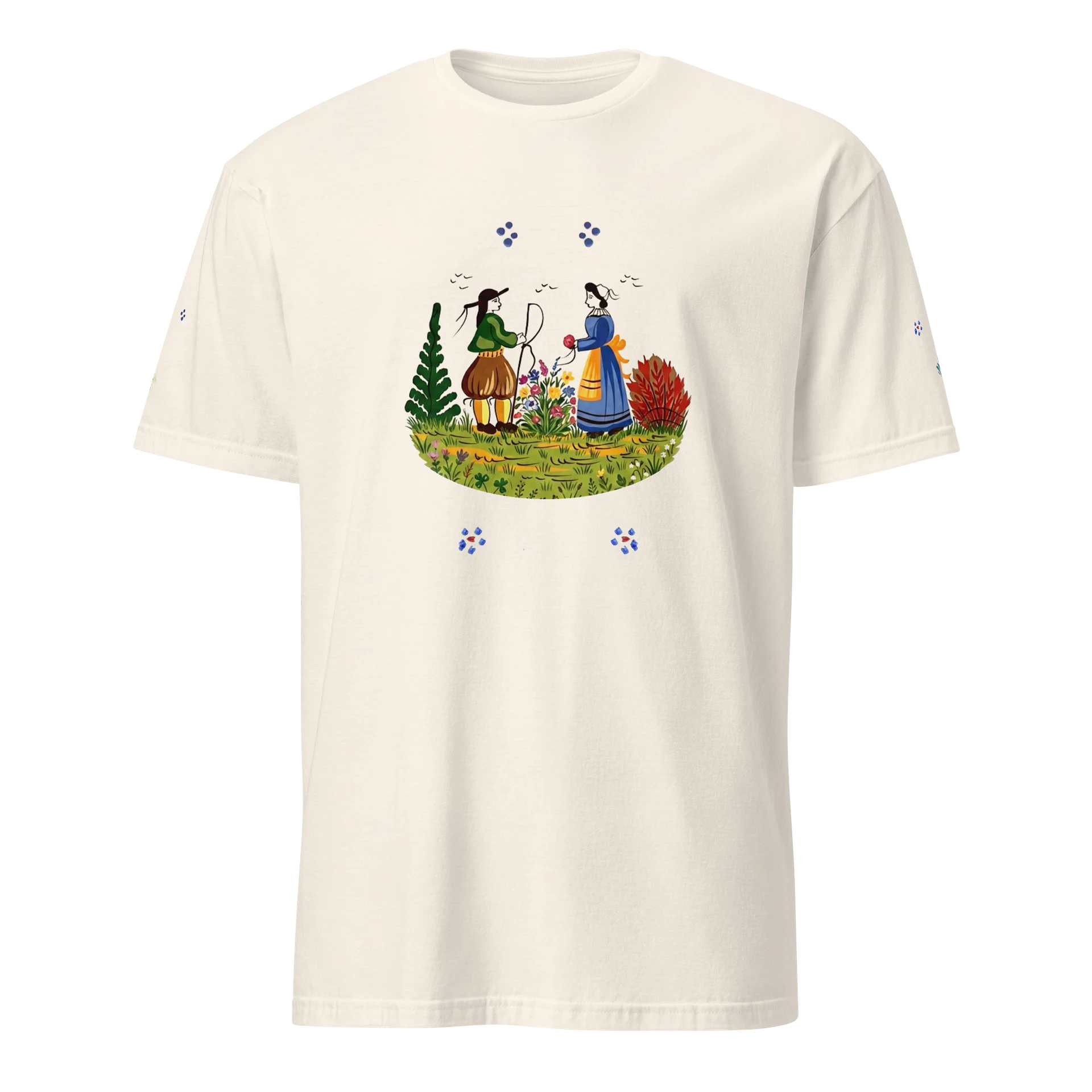 T-shirt Unisexe 100 % Coton Faïence “Petits Bretons” product image (1)