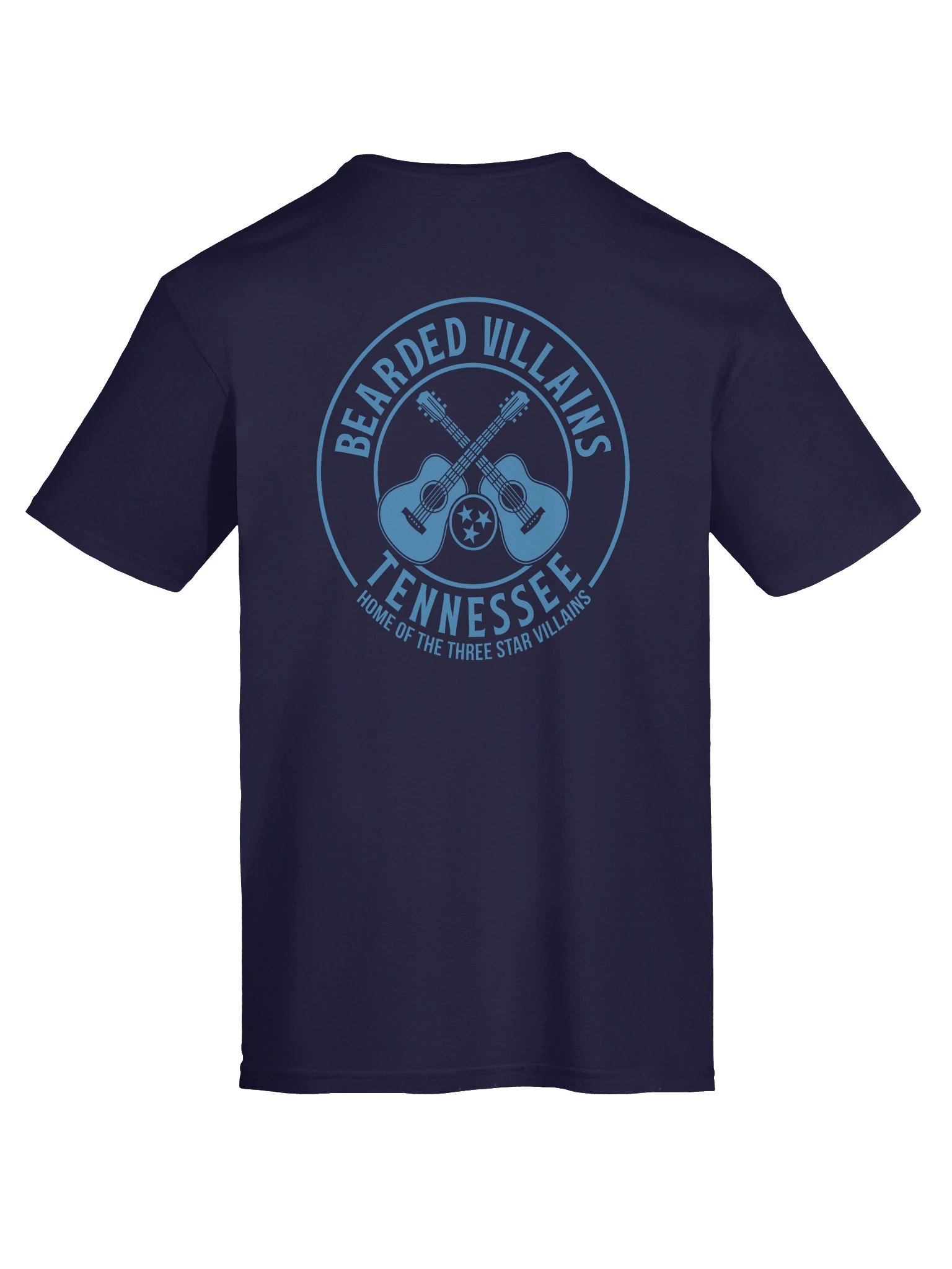 TSV Bearded Villains Tennessee Titans Blue T-Shirt | Titans Logo Design | Brotherhood & Southern Pride Tee product image (11)