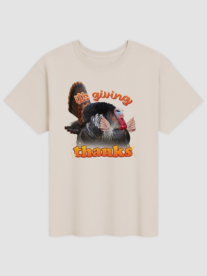 It’s Giving Thanks - Turkey Thanksgiving T-shirt product image (1)