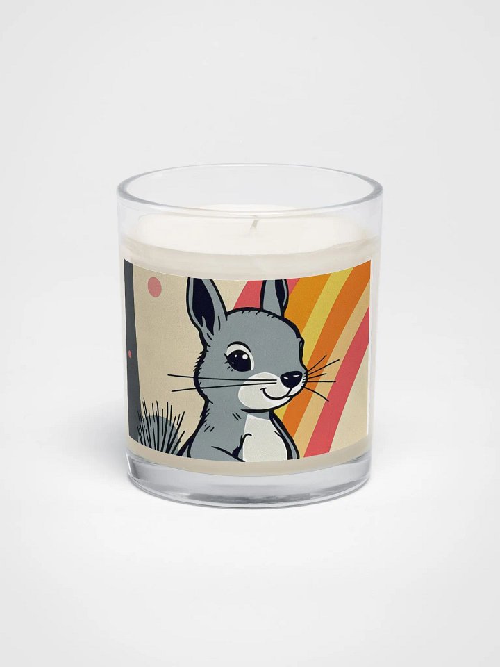 Rainbow Squirrel Soy Wax Candle product image (1)
