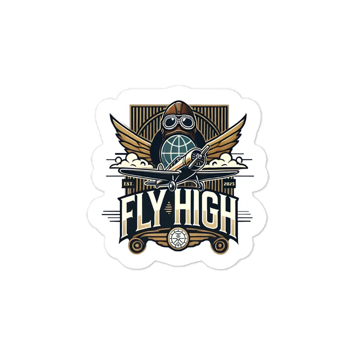 Fly High Sticker product image (1)