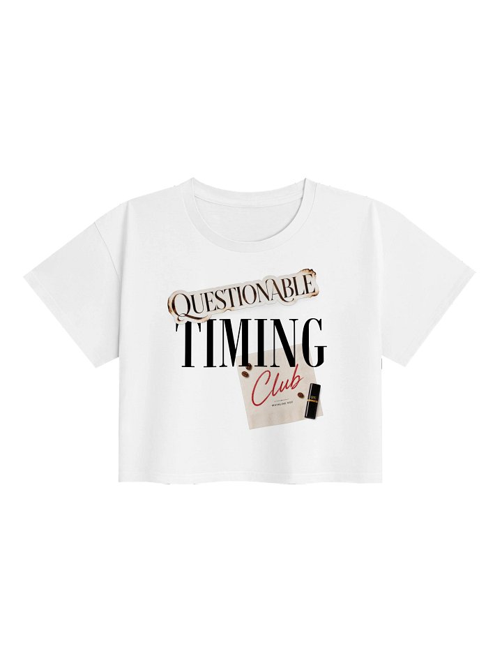 Less Distresso | Cropped Tee | QTC product image (1)