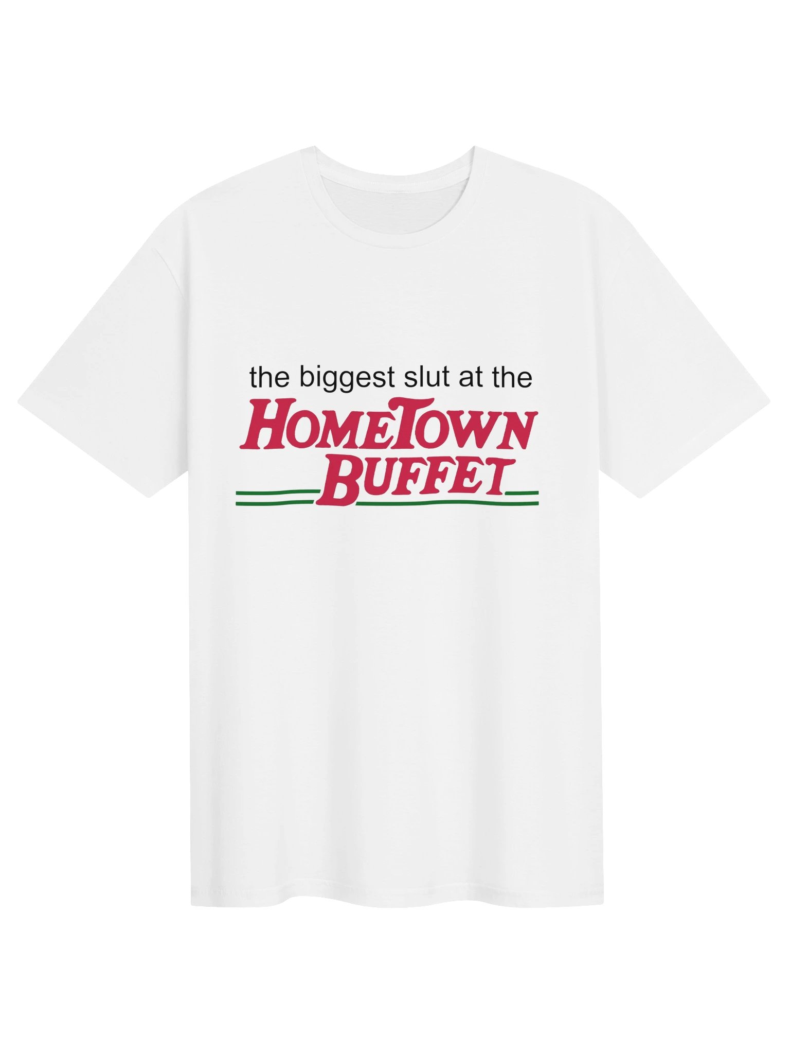 HomeTown Buffet Tee — White product image (1)