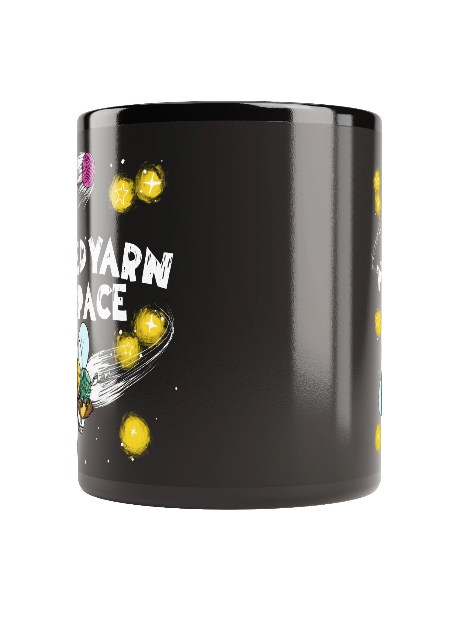 Need Yarn Space Black Mug | 11oz | 15oz product image (10)