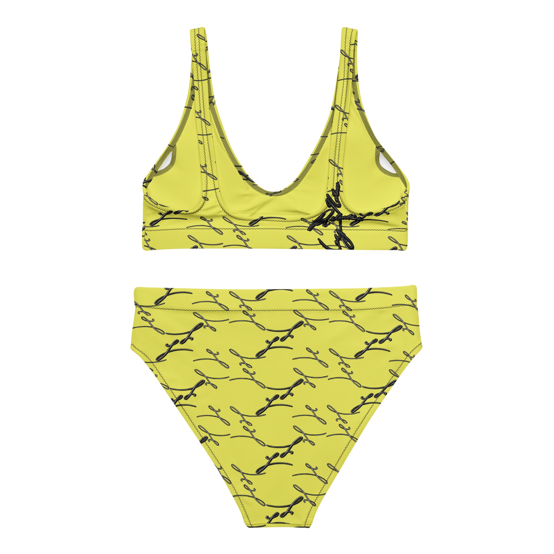 Satin Daisy | High Waisted Bikini product image (3)