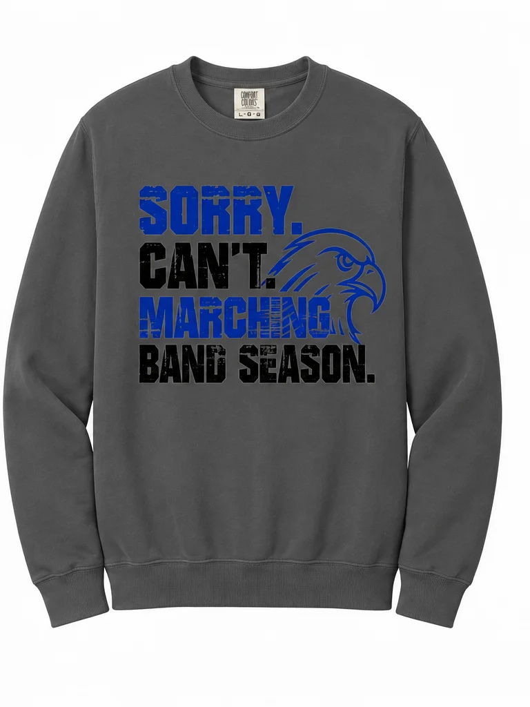 Sorry Can't Comfort Colors Sweat Shirt product image (1)