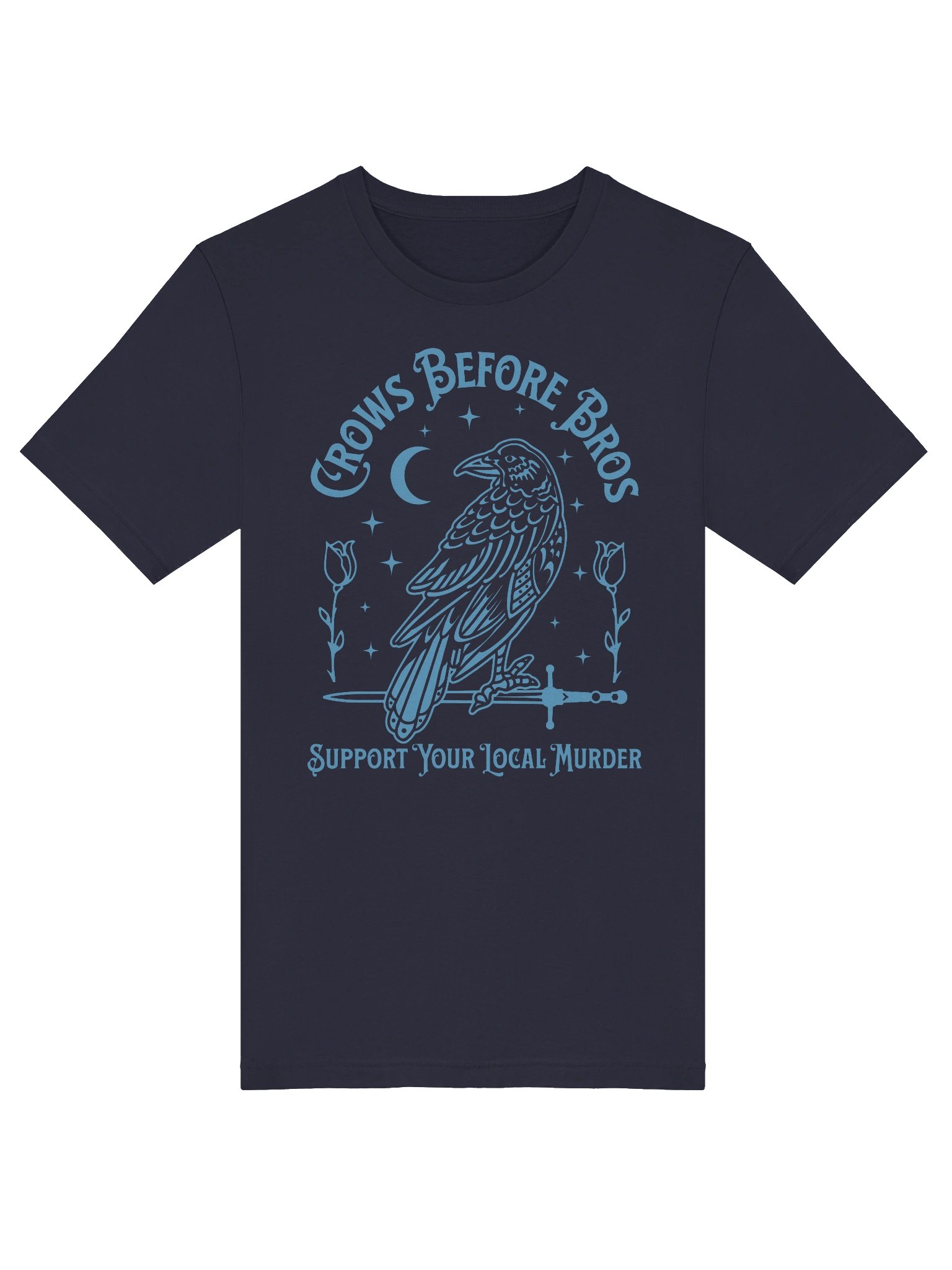Crows Before Bros T-shirt product image (41)