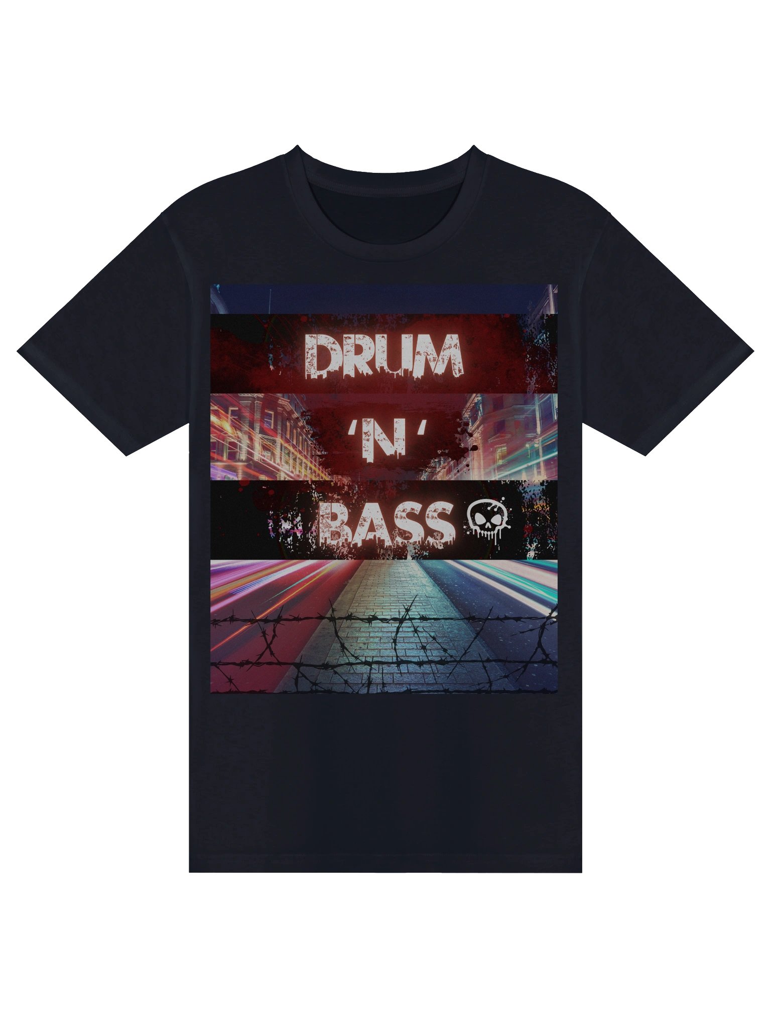 Drum & Bass City T-Shirt for Men product image (2)