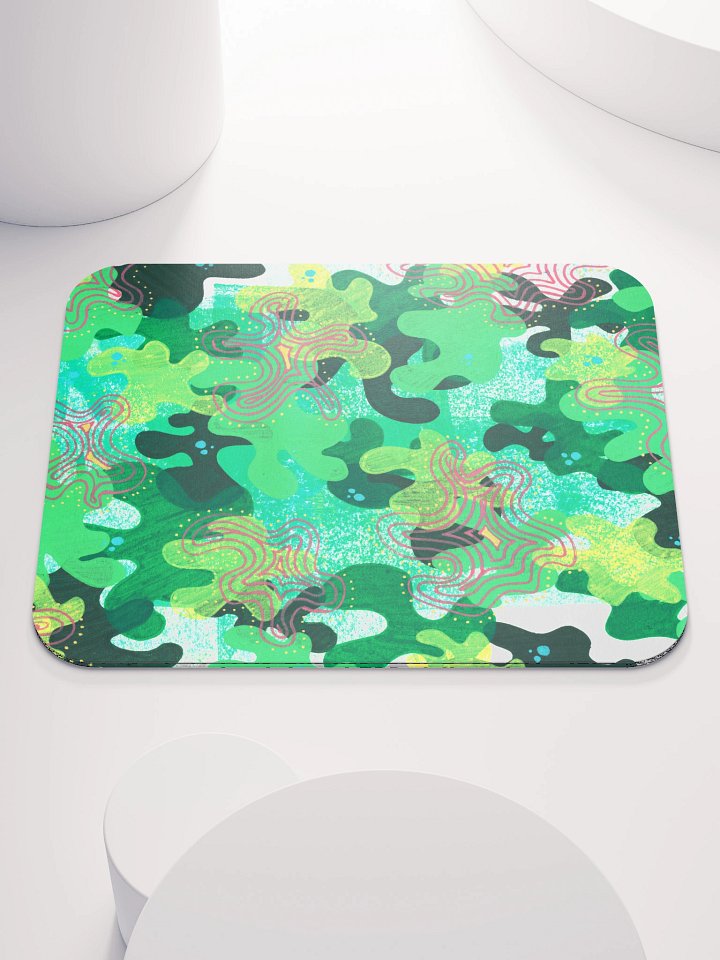 Green Smoothie Blobs Classic Mouse Pad product image (1)