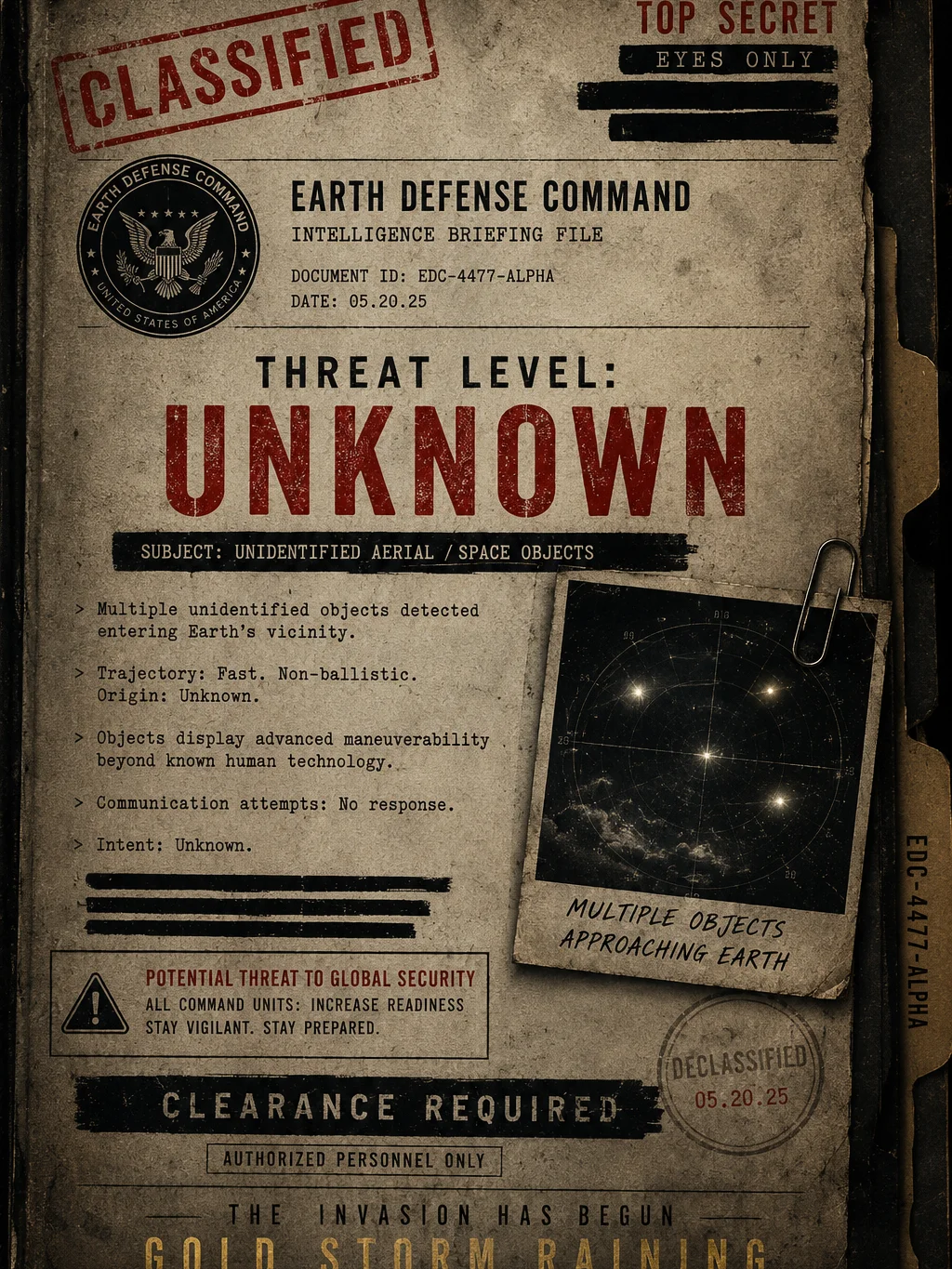 Gold Storm Raining product image (4)