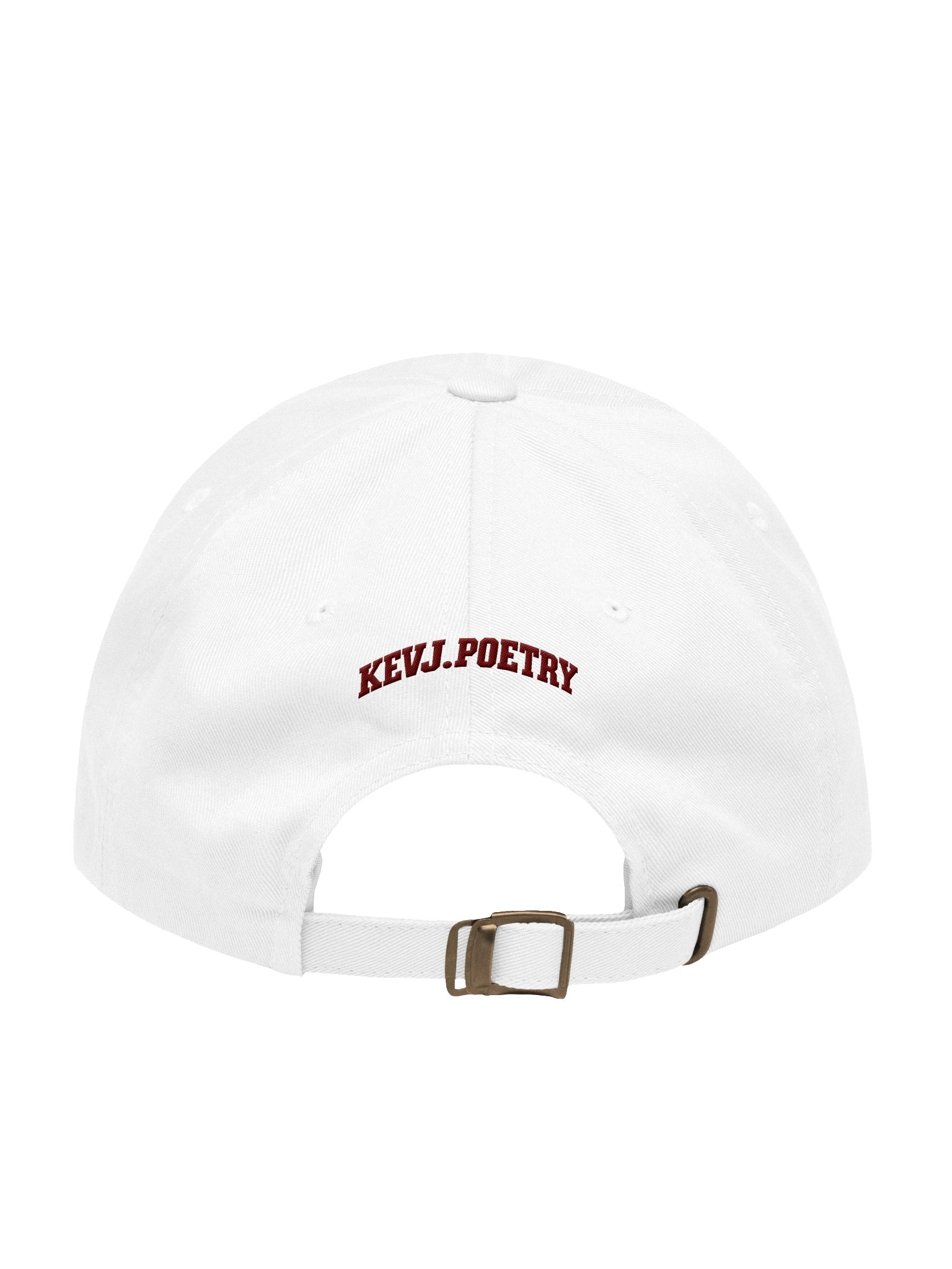 Your Poetry Doesn't Suck Dad Hat - White/Maroon product image (2)
