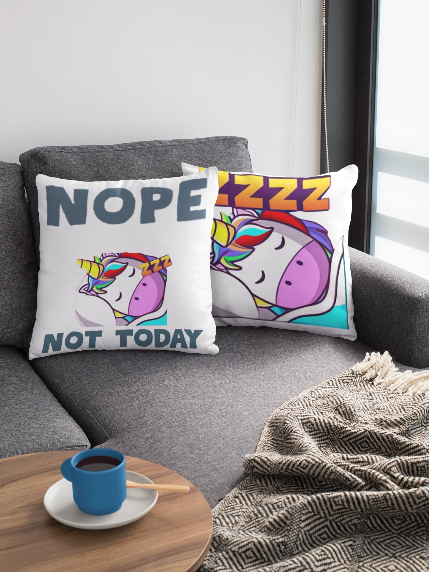 NOPE Cushion - One Side Print product image (4)