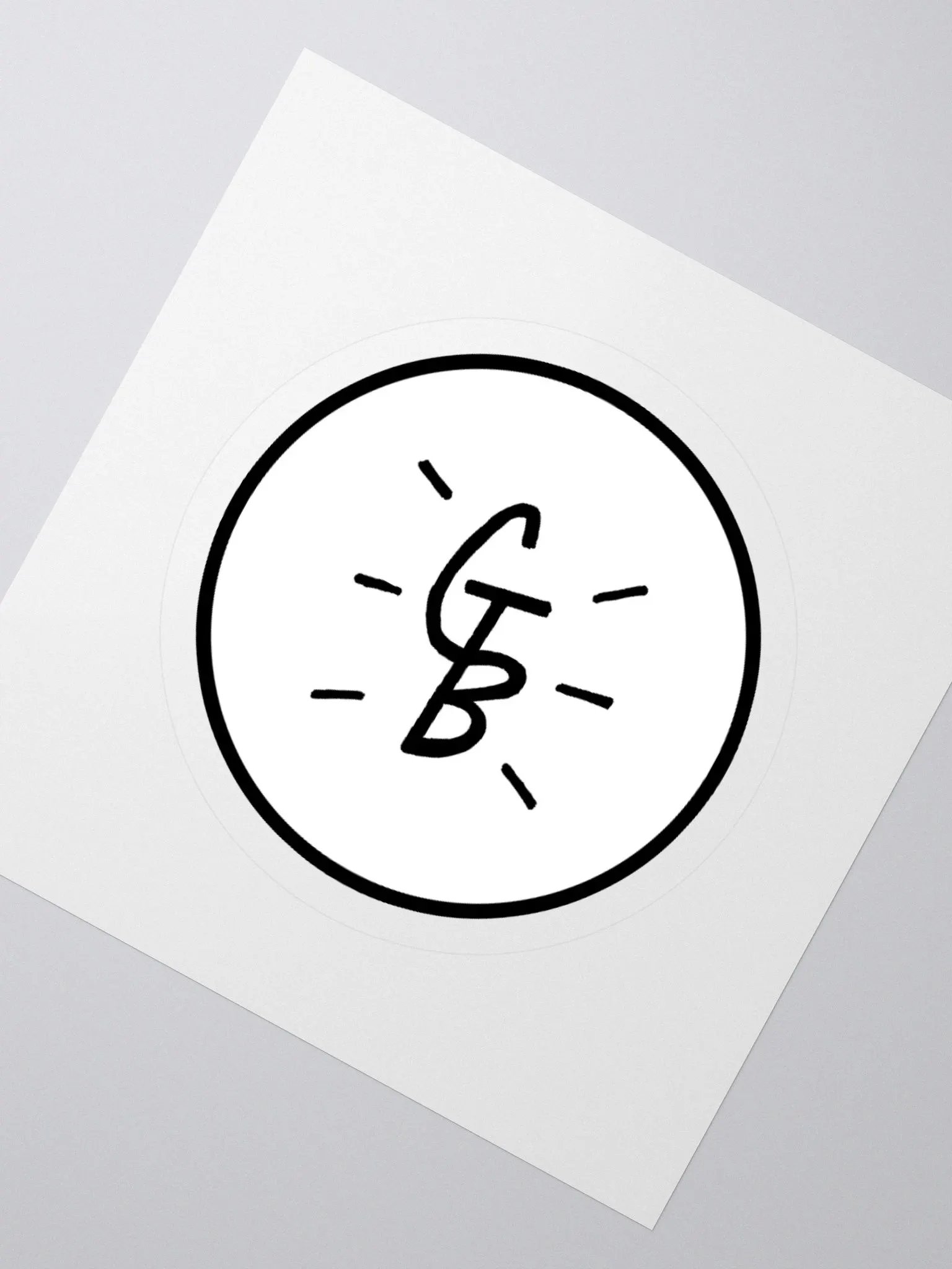 GareTheBear Logo Sticker! product image (5)