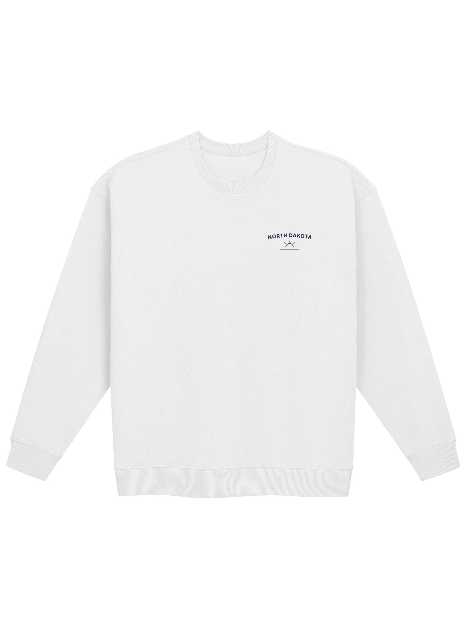 North Dakota Sunrise Embroidered Crewneck product image (1)