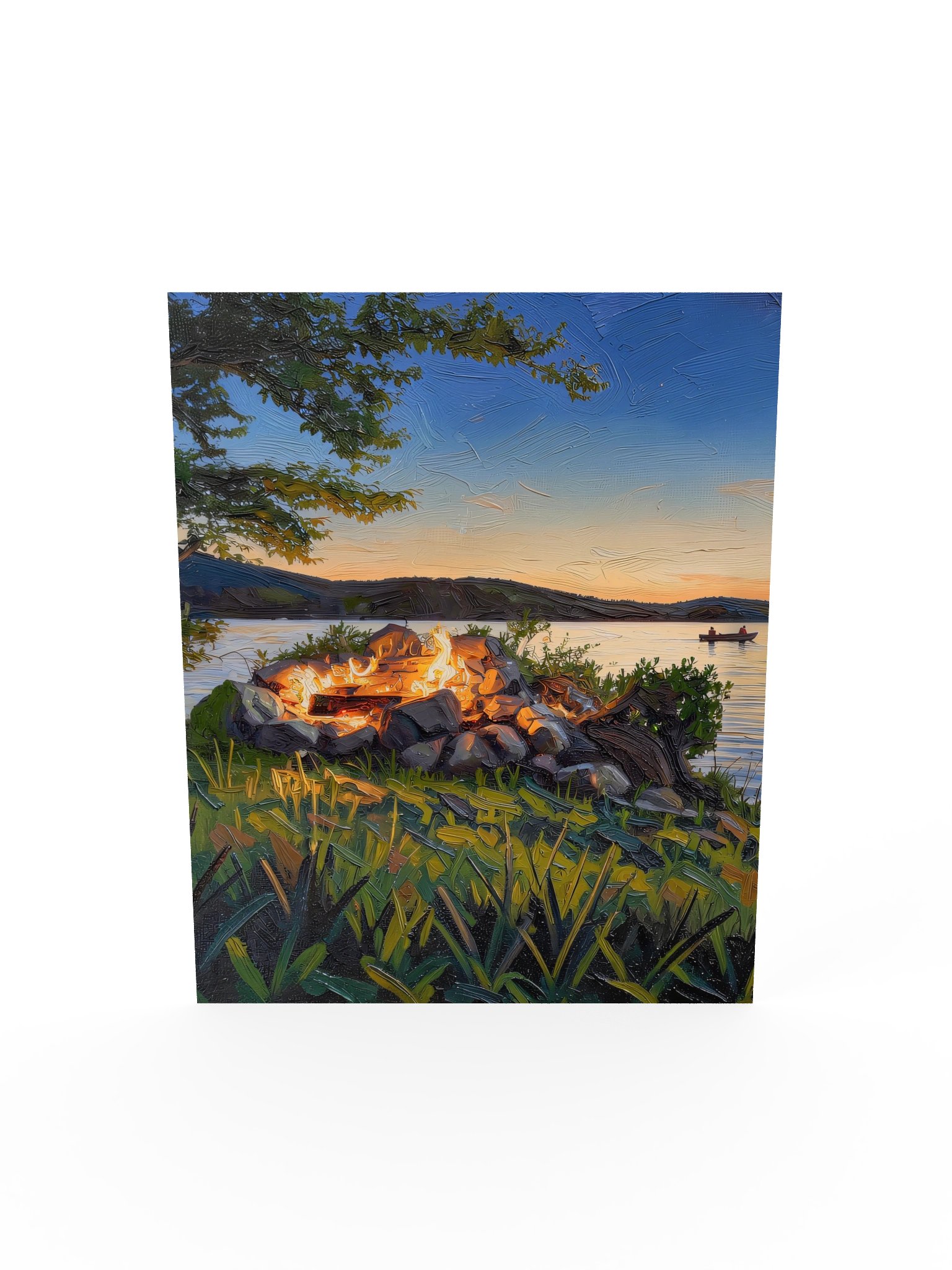 Campfire on the Shore Poster product image (10)