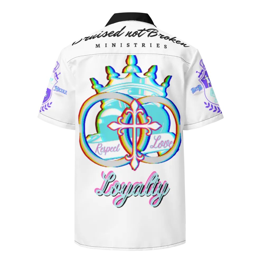 White Tee Button up product image (1)
