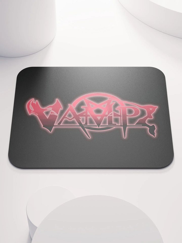 Vampz Text Logo Mouse Pad product image (1)