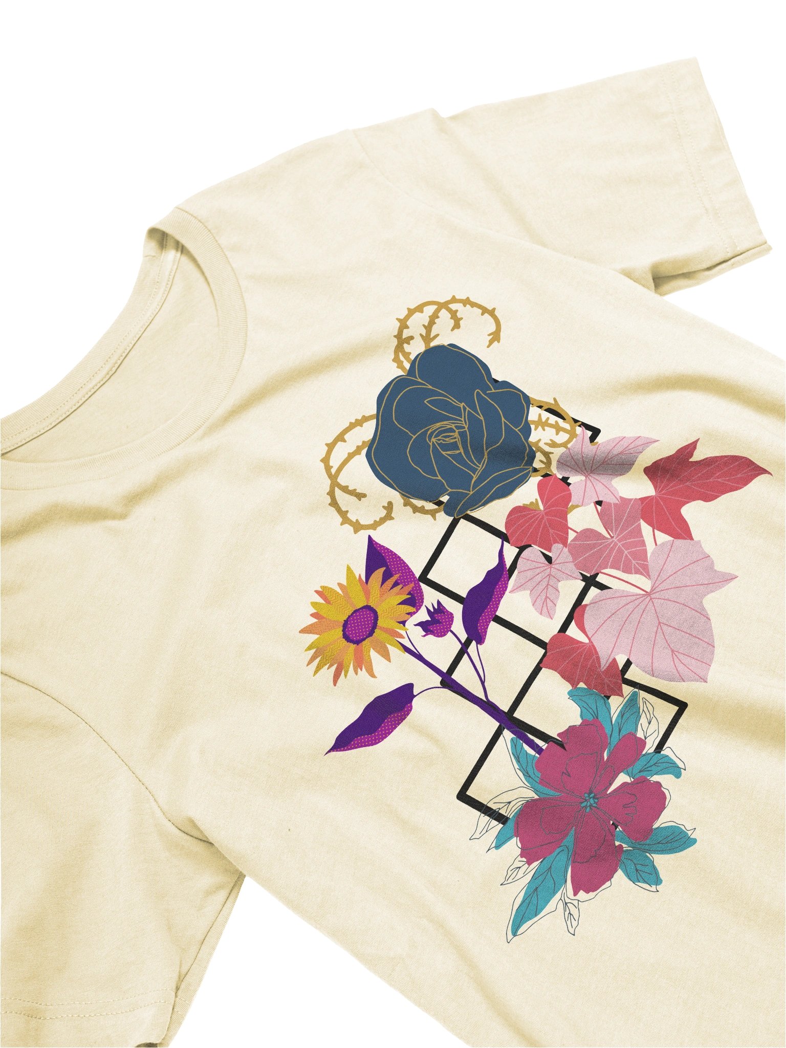Floral Blooms Unisex T-Shirt product image (3)