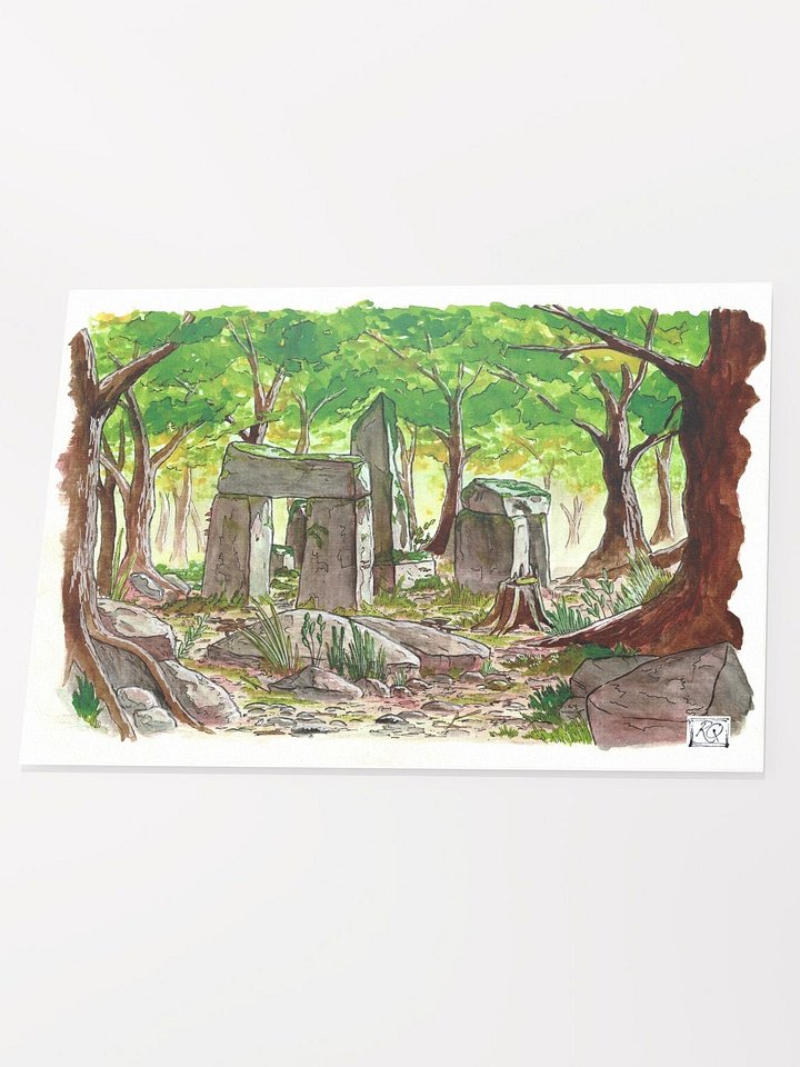 "The Forest Henge" | Printed Artwork product image (4)