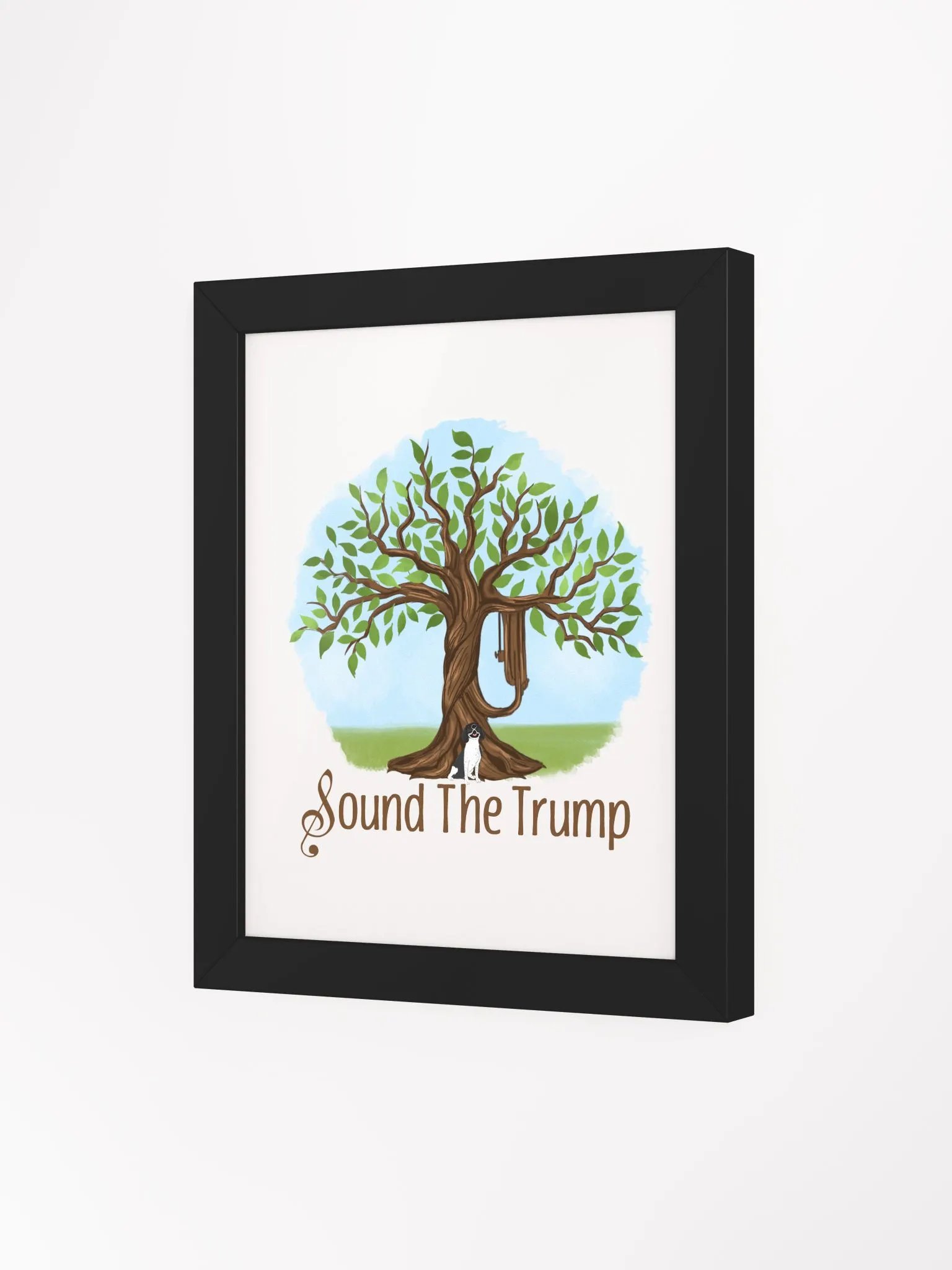 Framed Matte Poster | Sound the Trump product image (3)