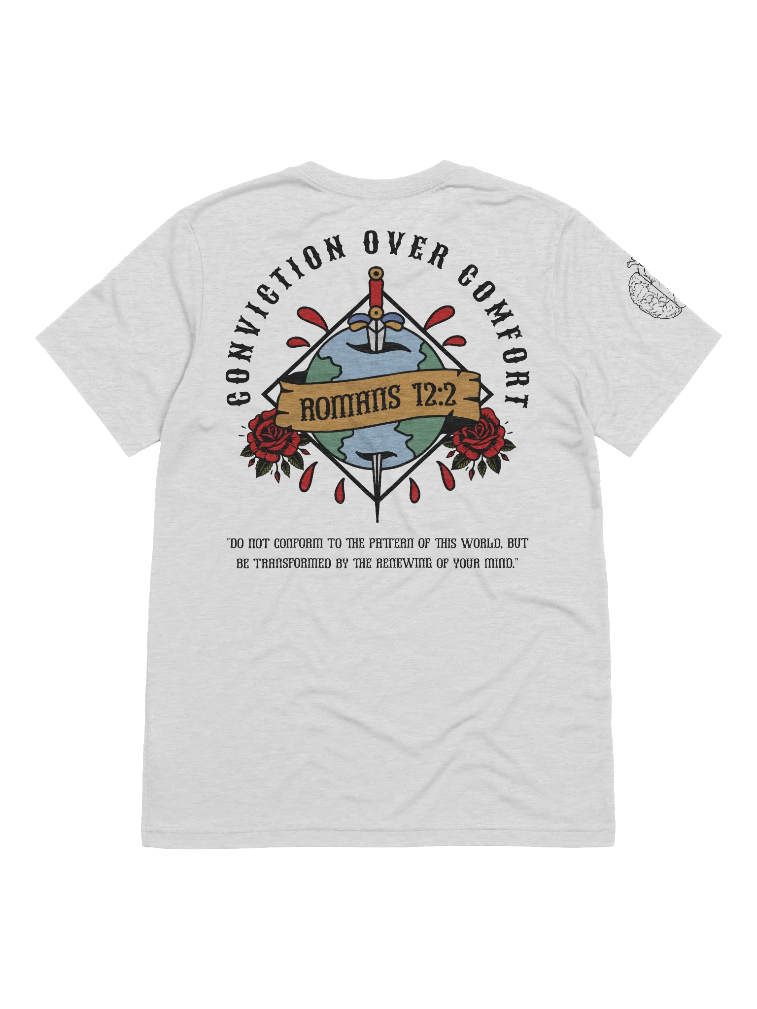Conviction Over Comfort Athletic T-Shirt product image (6)