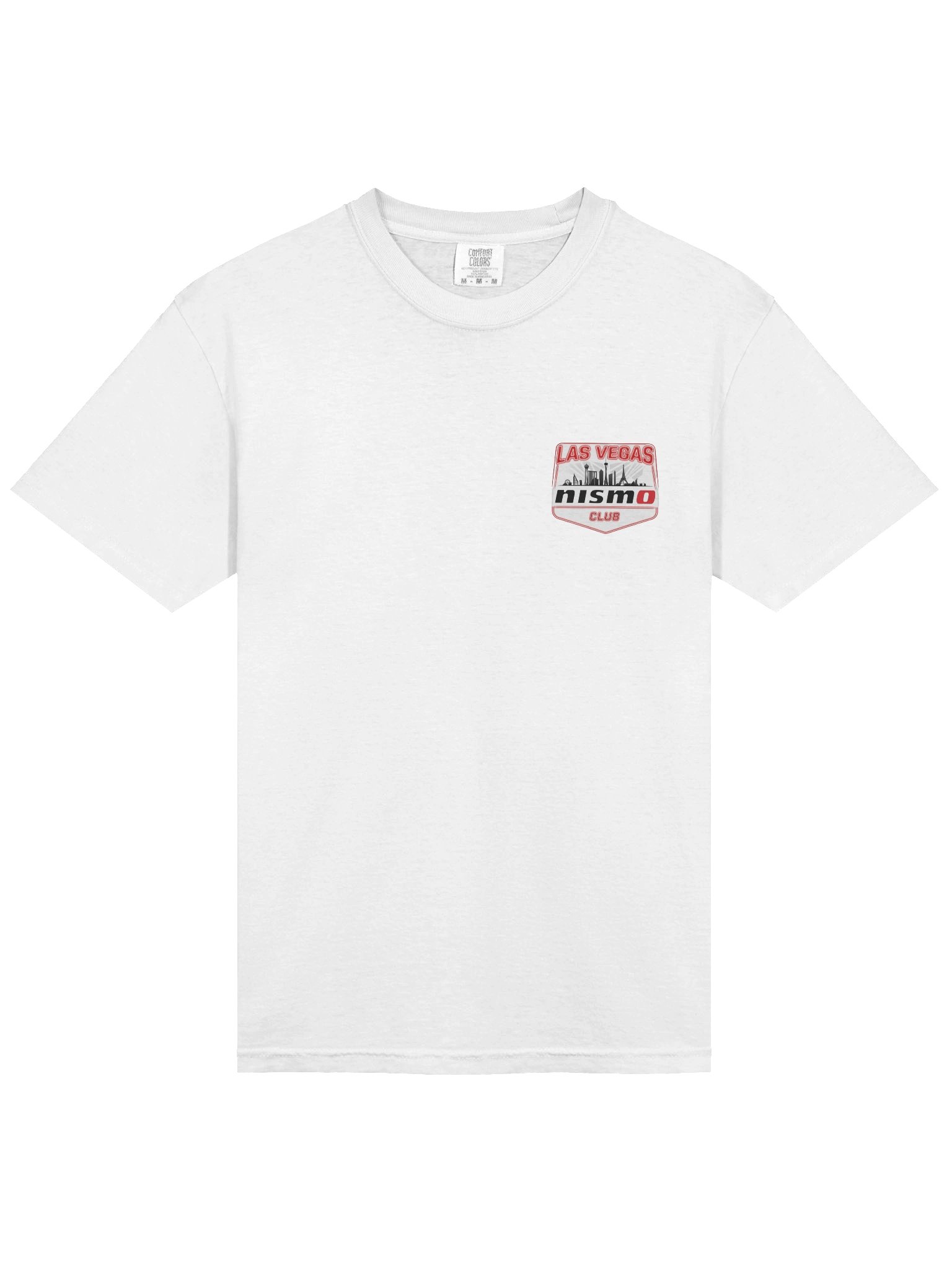 white nismo club shirt product image (3)