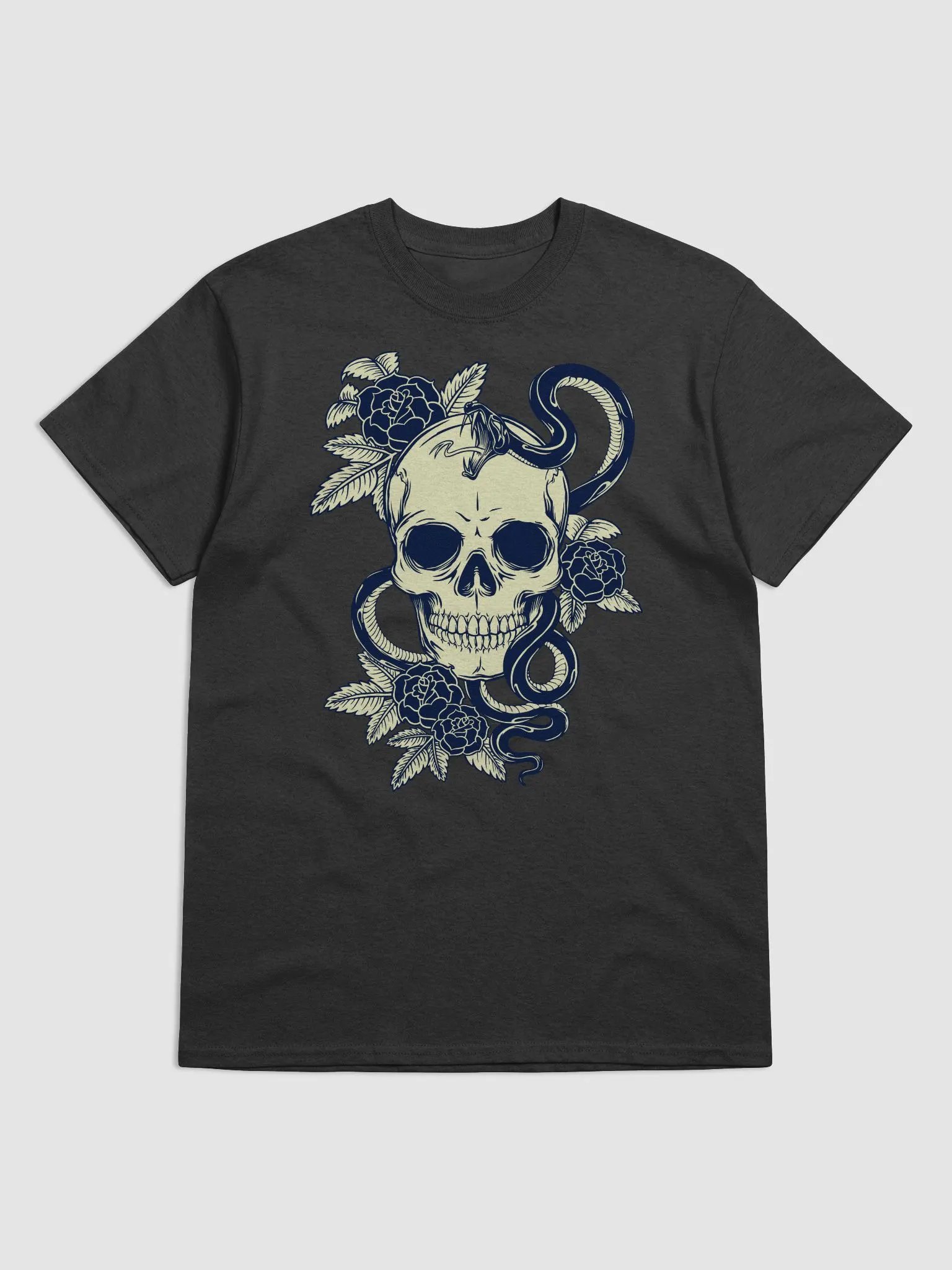 Skull and Roses Serpent Tee product image (1)