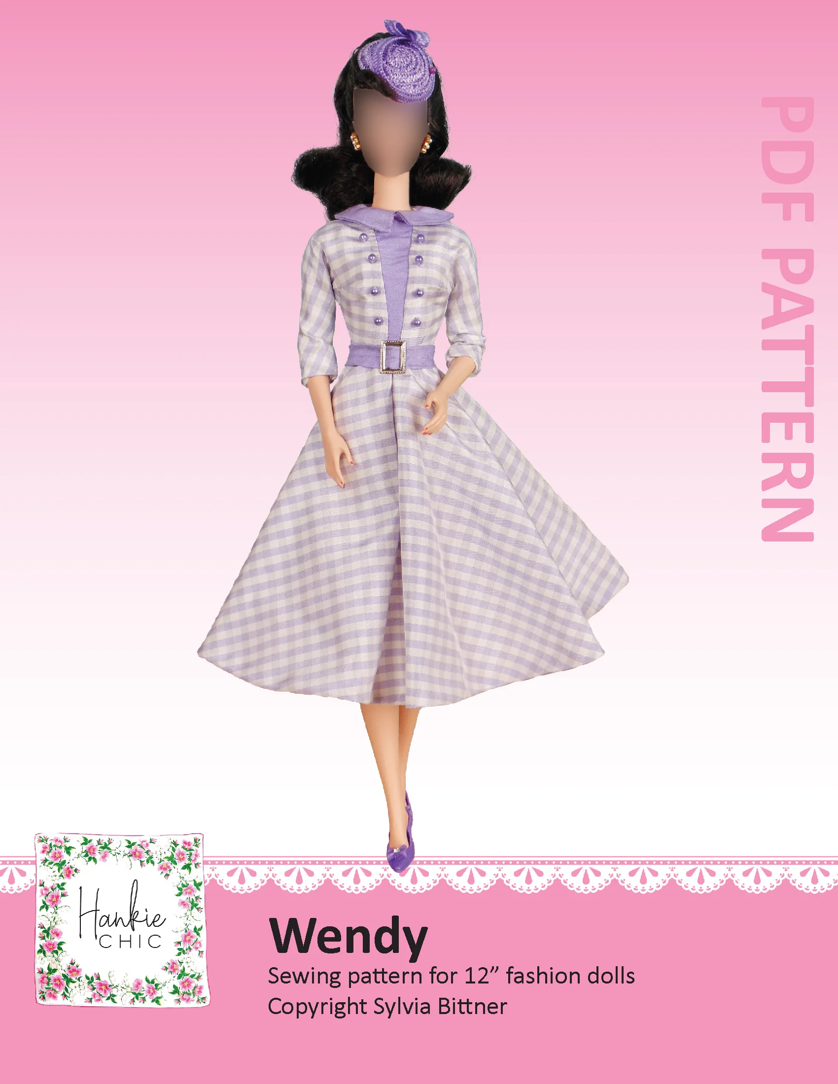 Wendy sewing pattern for 12
