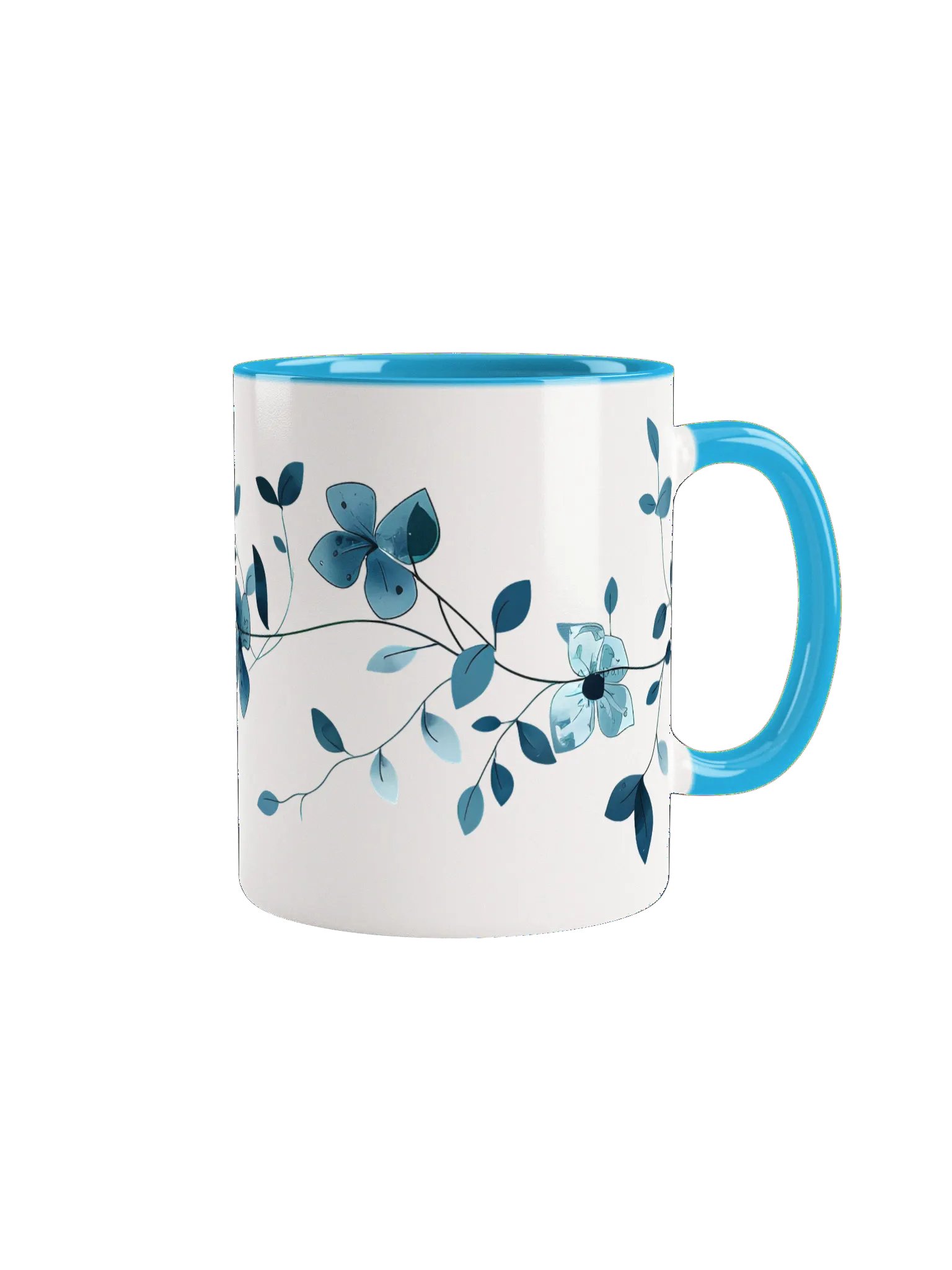 Blooming Blue Ceramic Mug product image (3)