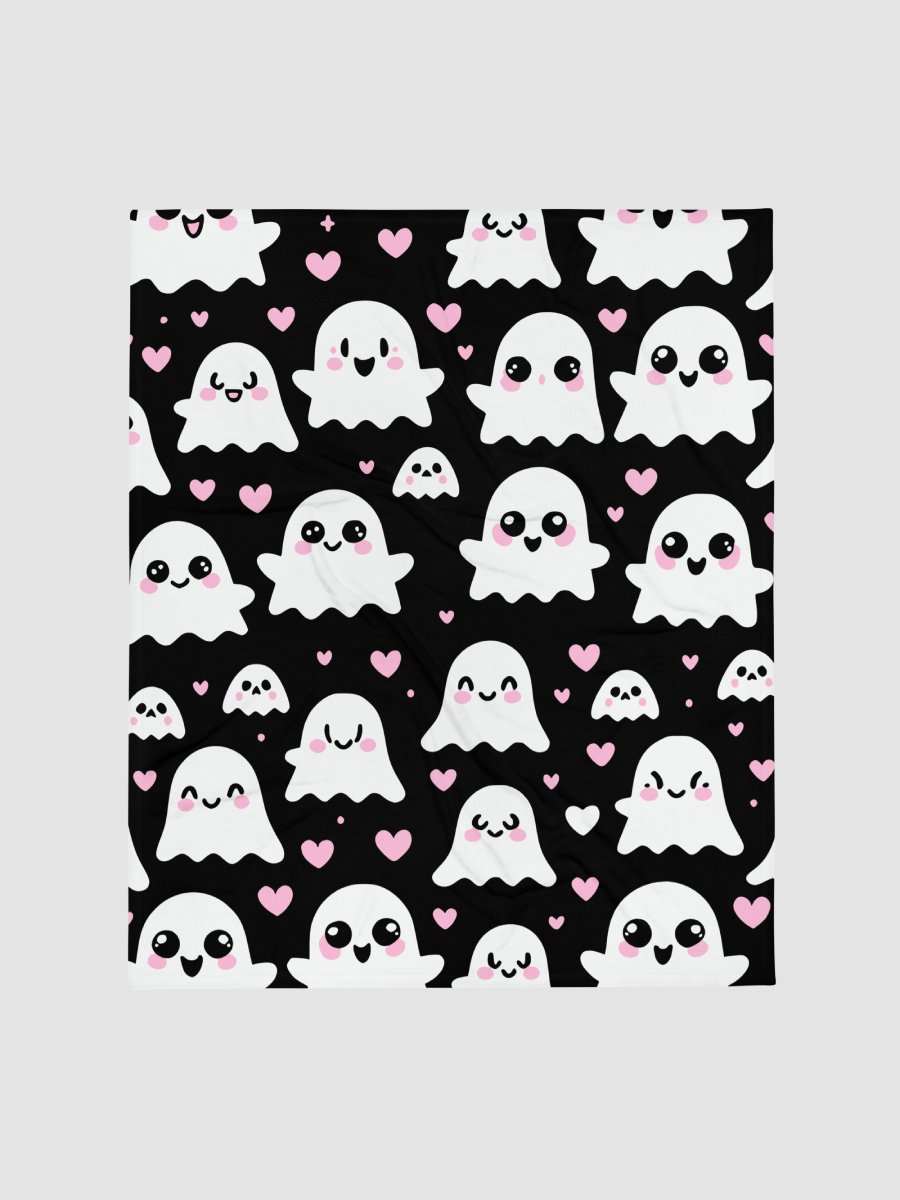 Cute Ghosts Throw Blanket product image (1)