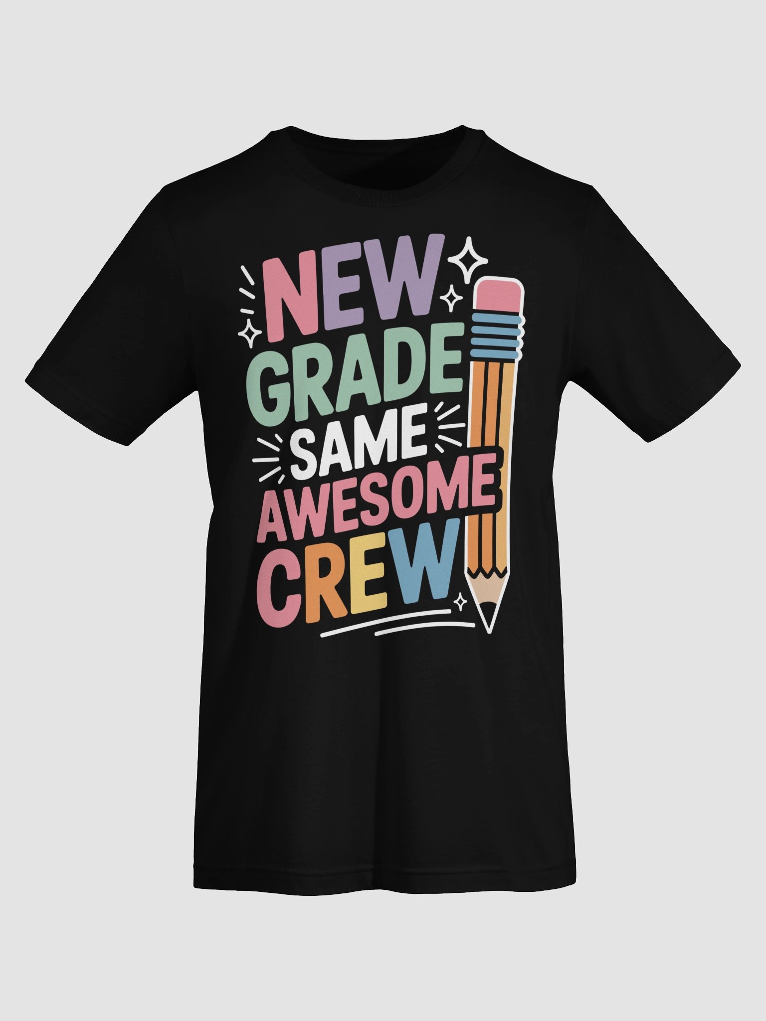 New Grade Same Awesome Crew Welcome Back To School Unisex T-Shirt product image (21)
