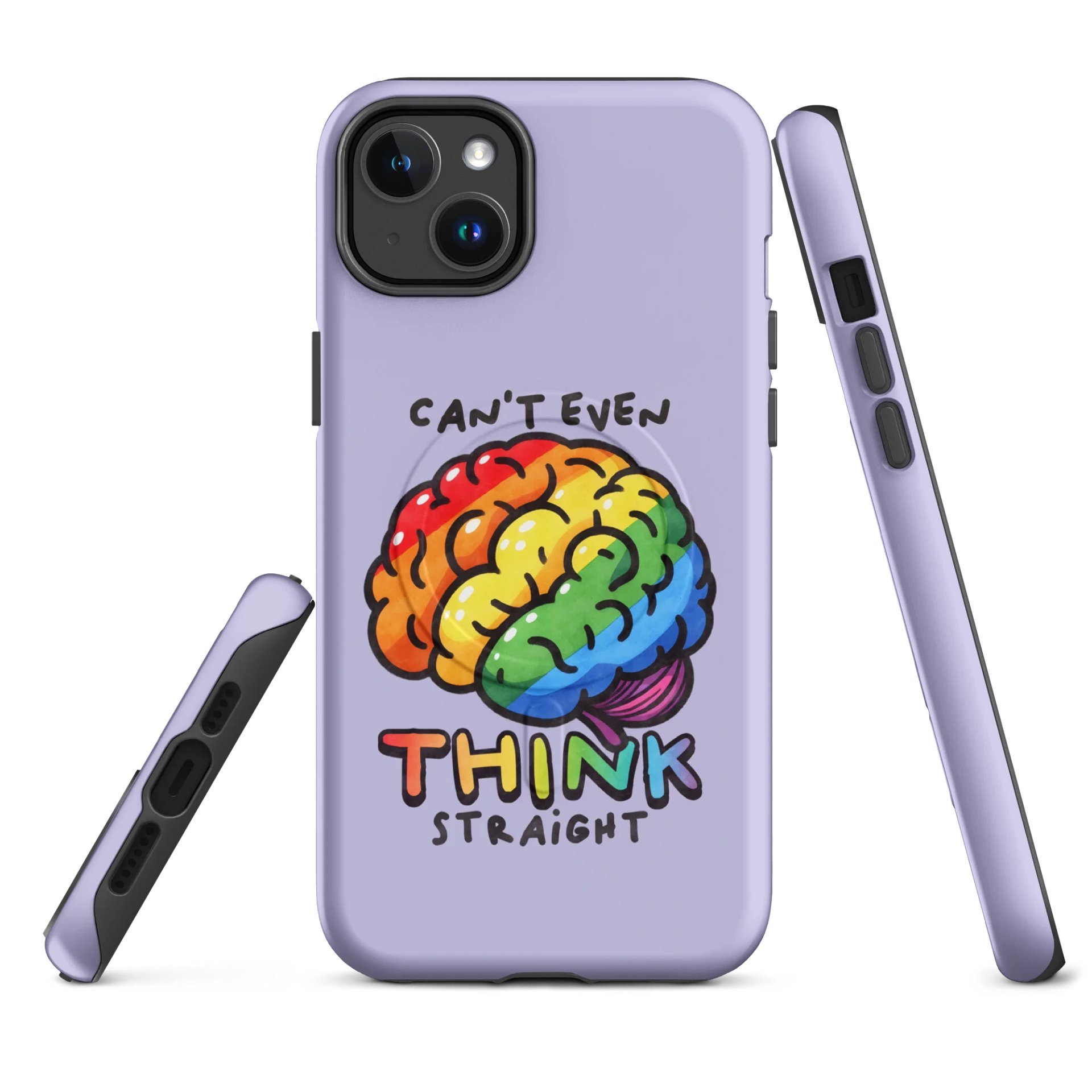Rainbow Brain iPhone Case product image (2)