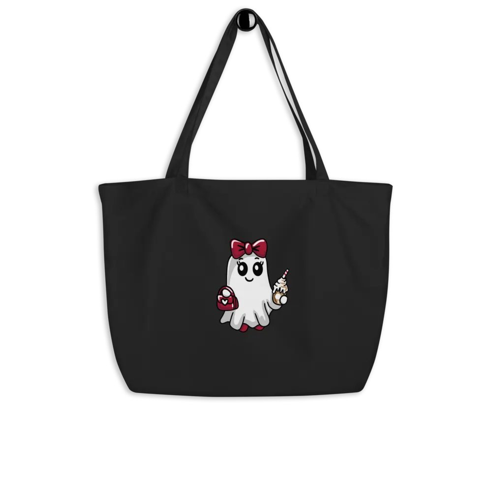 Stylish Ghost Organic Cotton Tote product image (3)