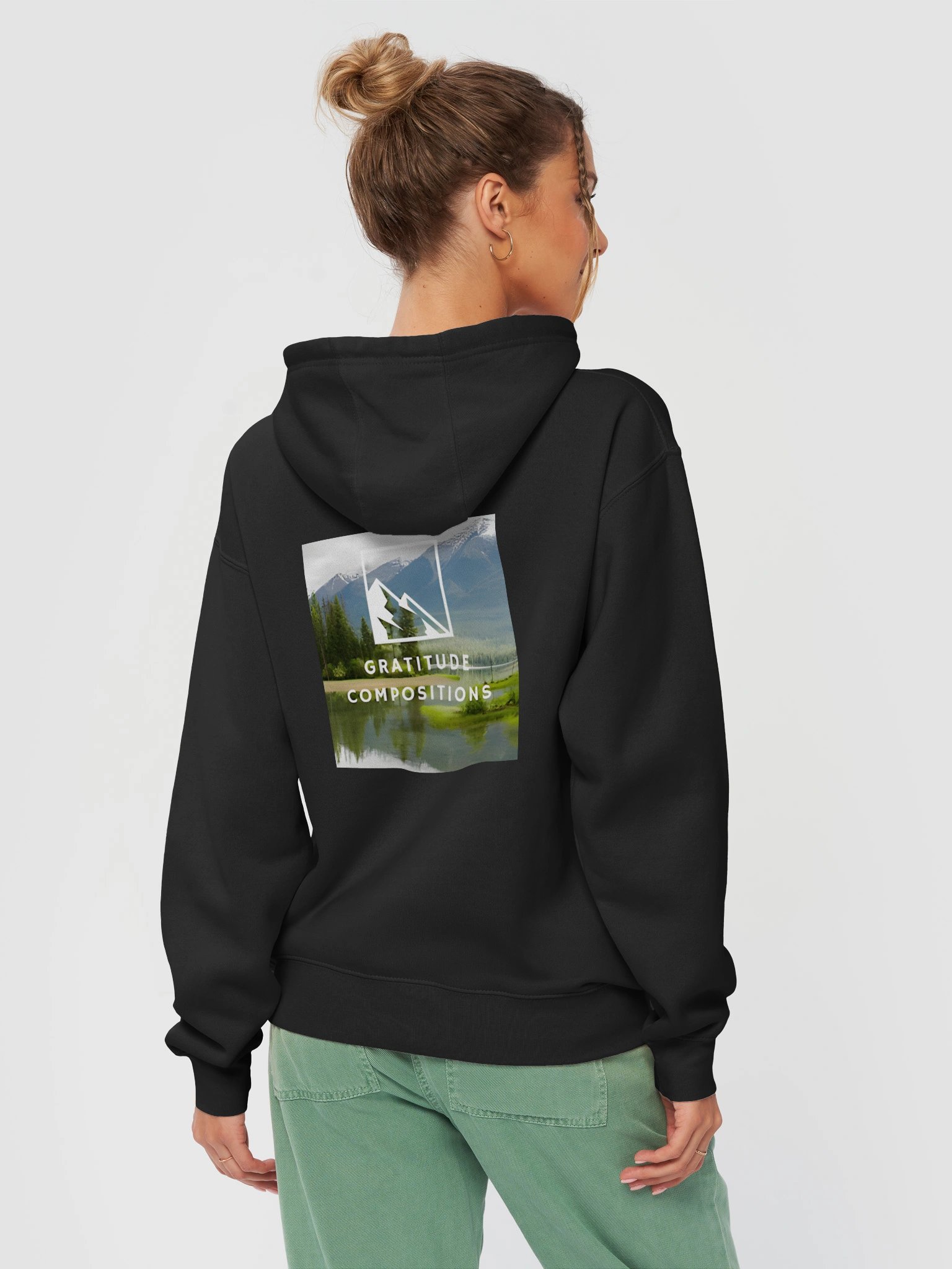 Cotton Gratitude Compositions Ltd signature calm relaxing hoodie product image (16)