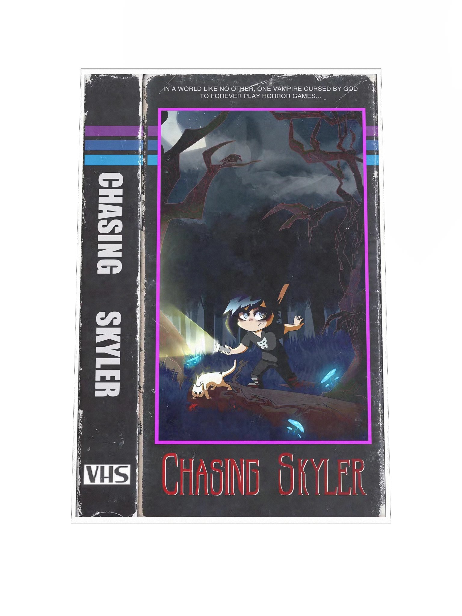 Chasing Skyler: The "Lost Tape" VHS Poster (Distressed Art) product image (2)