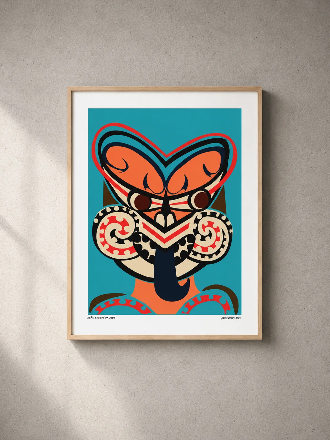 Ngati Cheeky PK limited edition print product image (1)