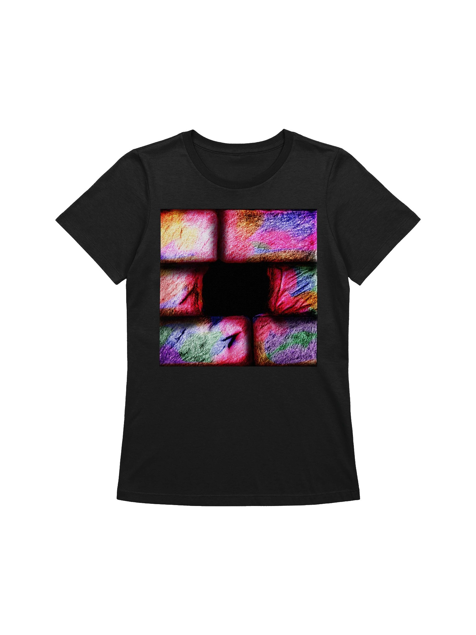 "Wall" T-Shirt. Women's Bella+Canvas Supersoft Relaxed-fit T-Shirt product image (1)