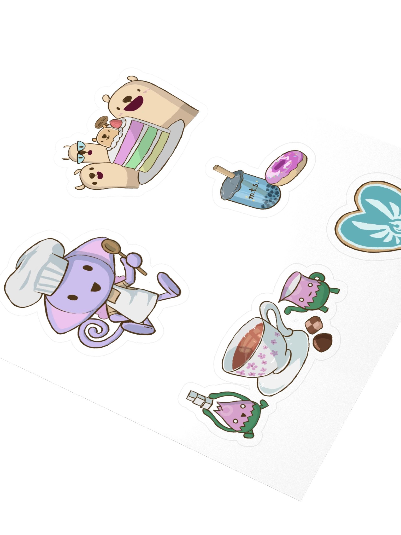 Rakuen Dessert Stickers 2 product image (3)