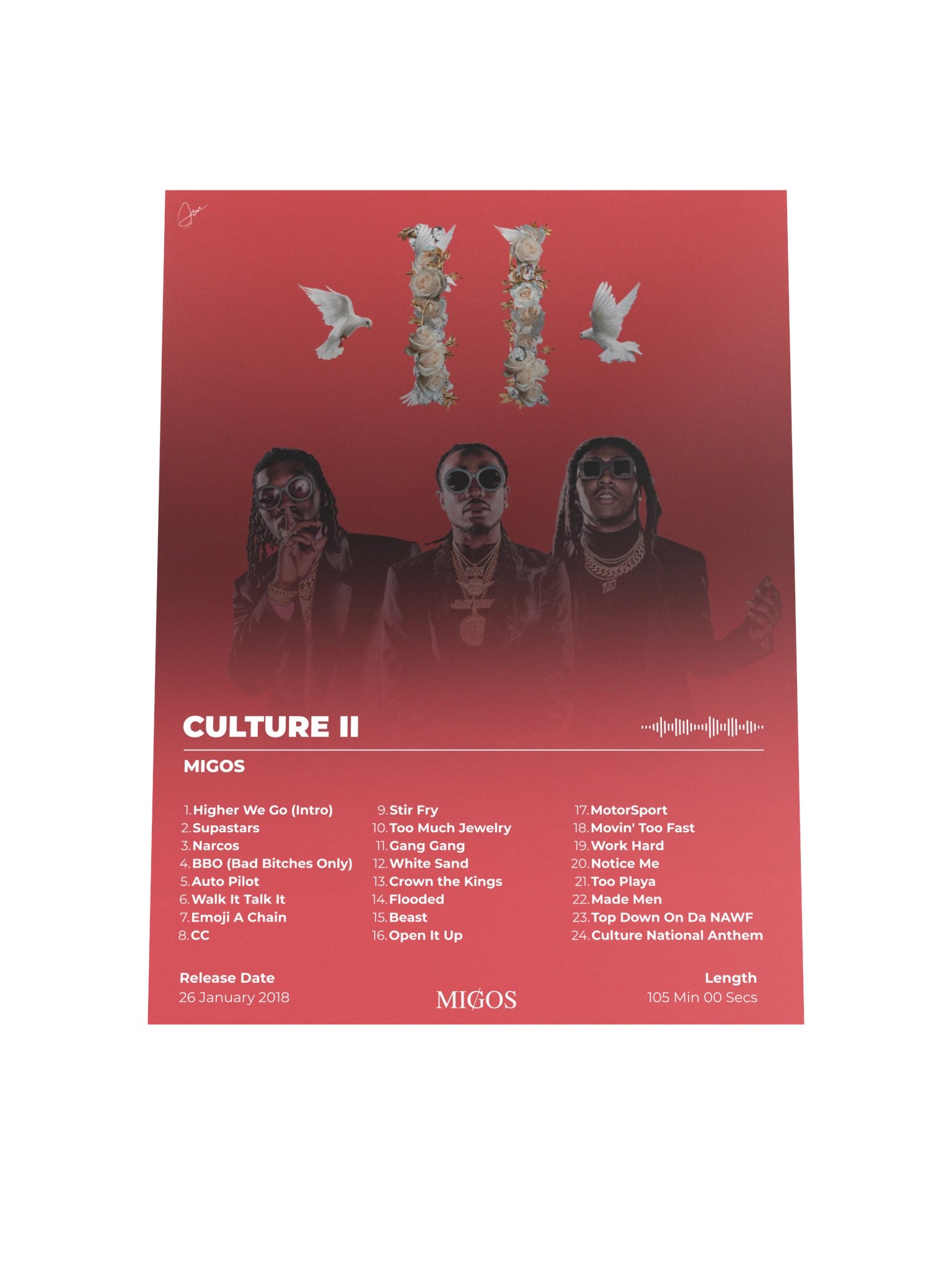 Migos Culture II Album Cover Poster product image (8)