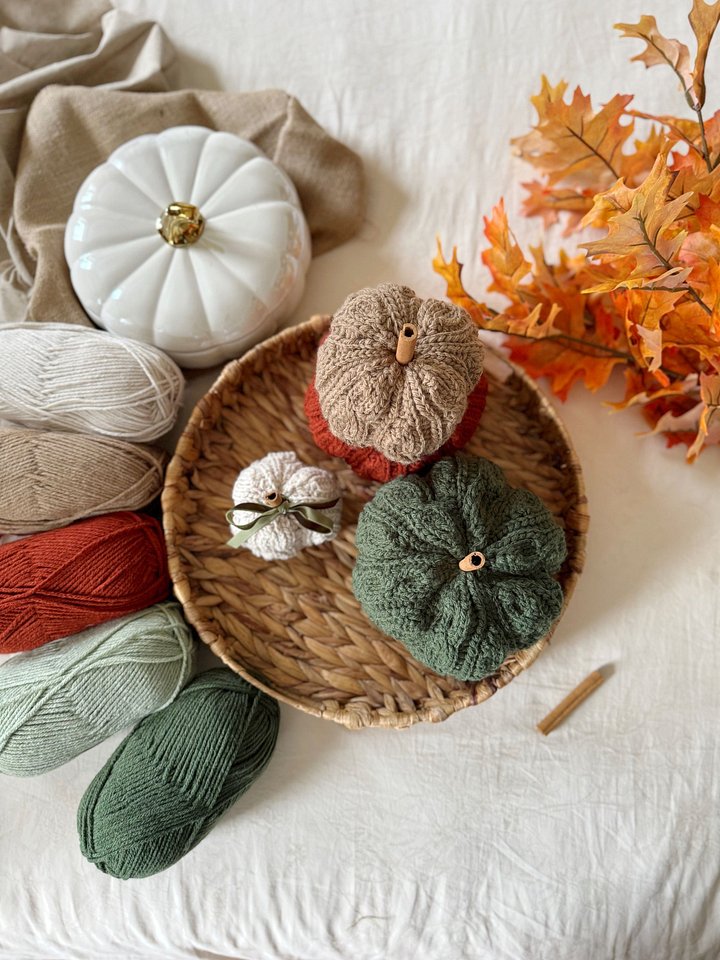 Deidra Crochet Pumpkin - 4 Sizes product image (1)