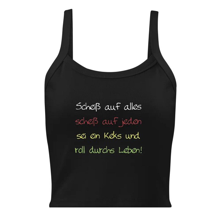 Frauen Tank Top Scheiß auf alles product image (1)