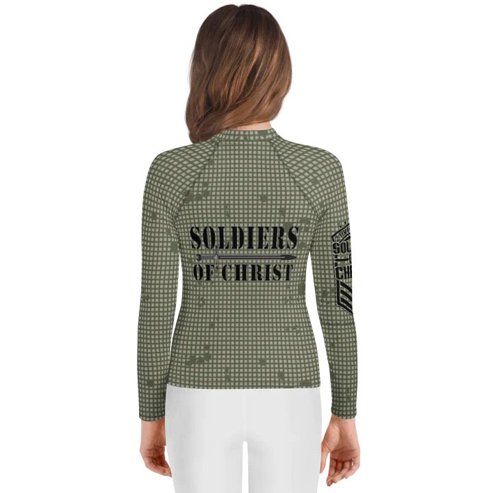 Faithful Camo: Youth Rash Guard - Desert Night Camo product image (2)