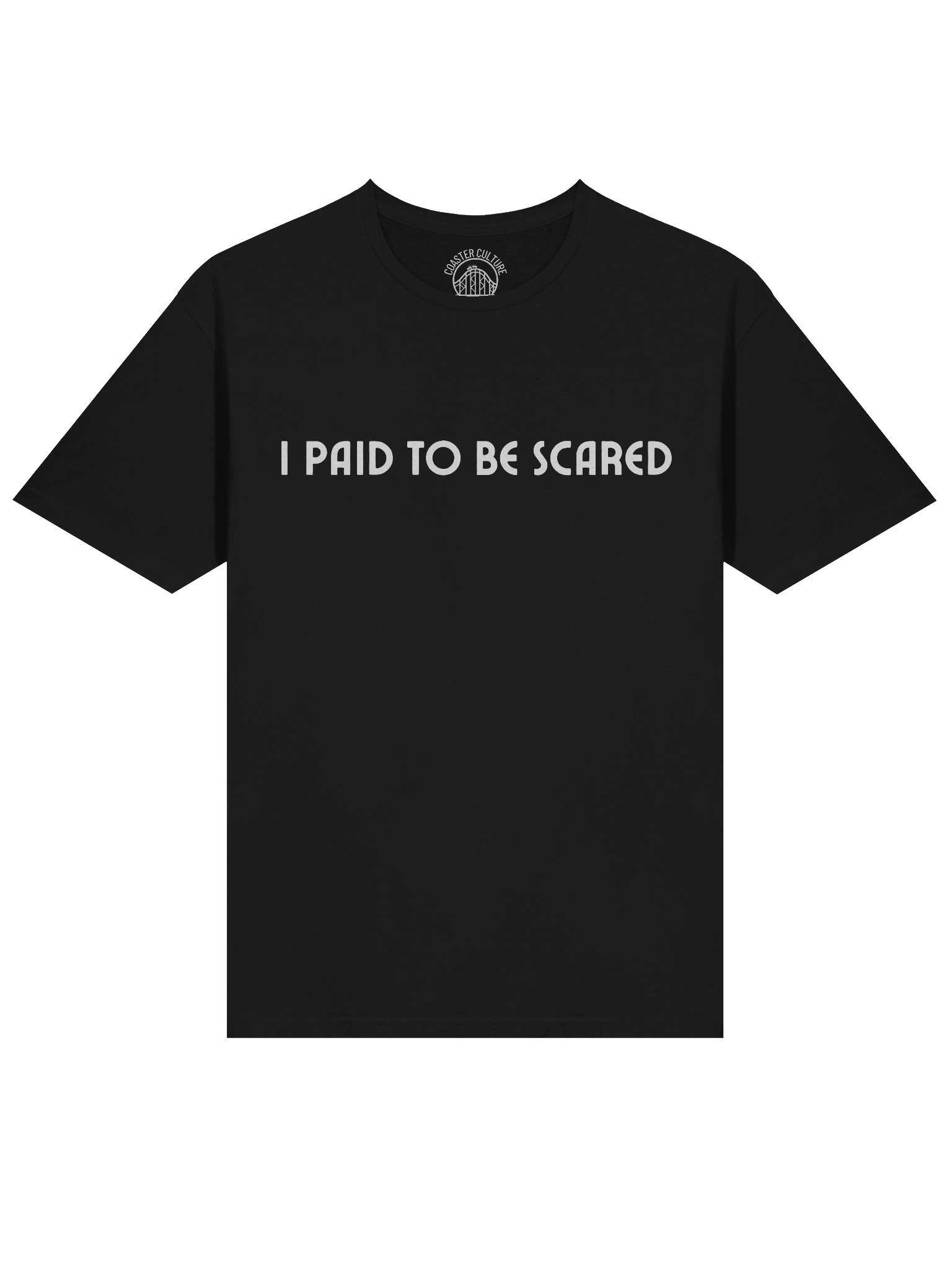 I Paid To Be Scared T‑Shirt – Funny Haunted House & Thrill Ride Tee product image (2)
