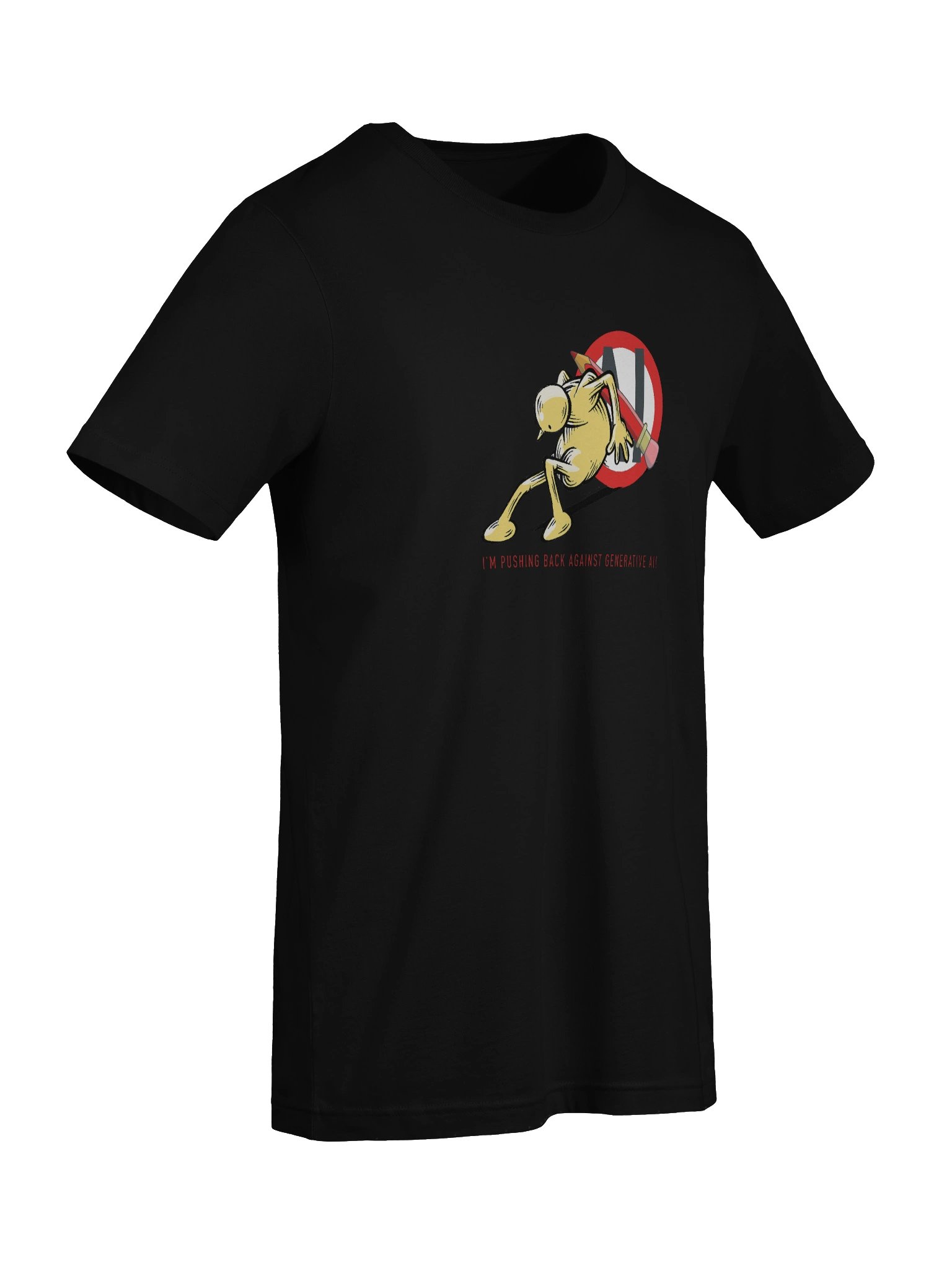 'Push Back' supersoft T-shirt. product image (67)