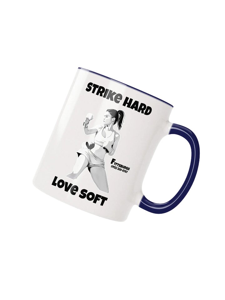 Warrior Women Ceramic Mug Navy product image (2)