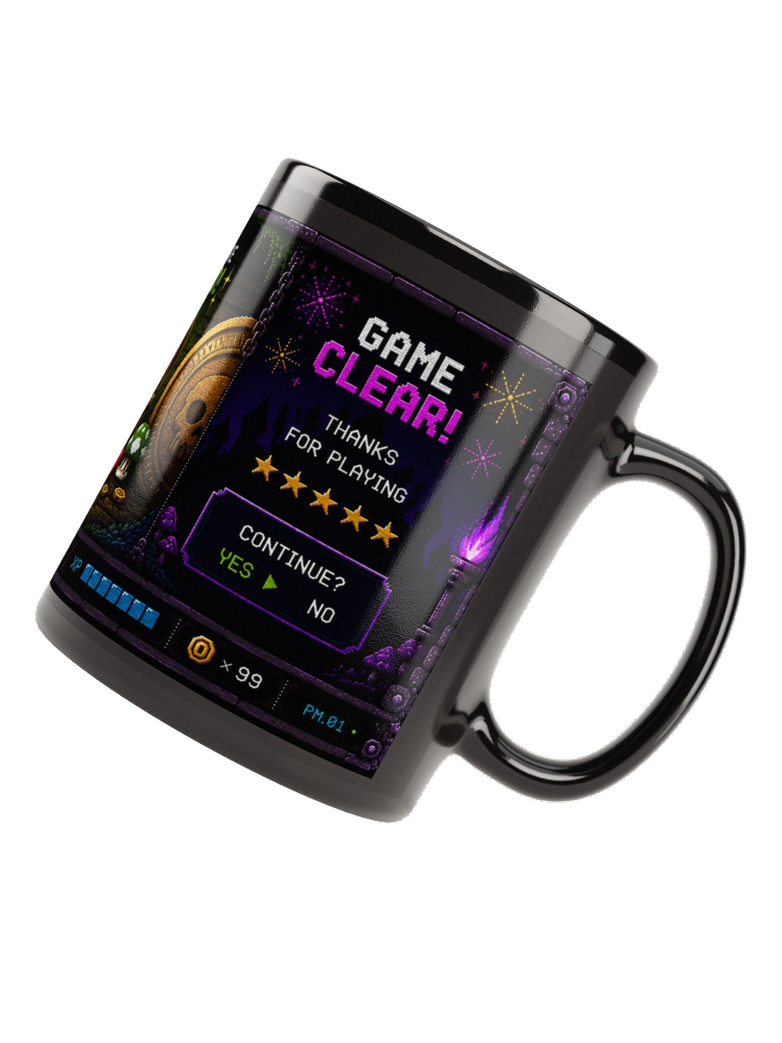 Dungeon Treasure Hunt – Pixel Mode Mug product image (6)