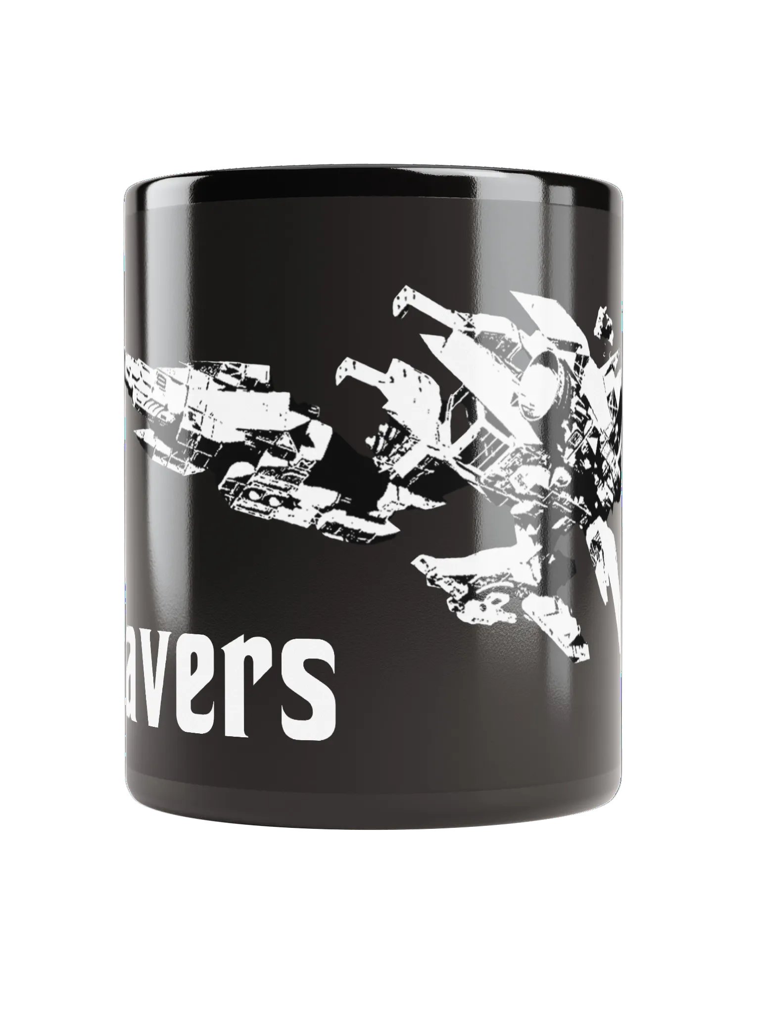 RealReaver™ Glossy Black Mug product image (2)