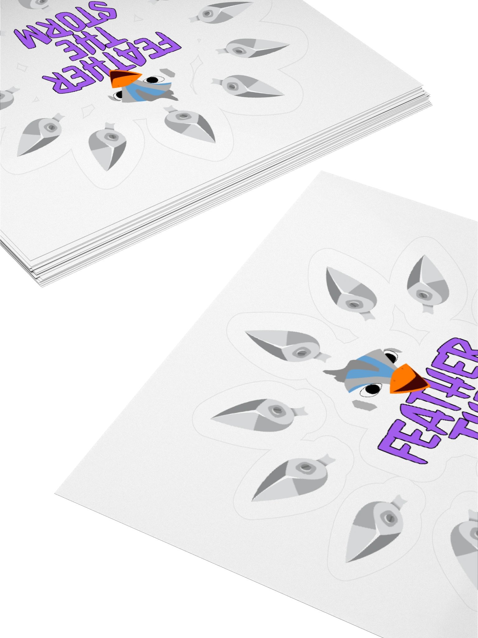 Stormy Bird Sticker product image (12)